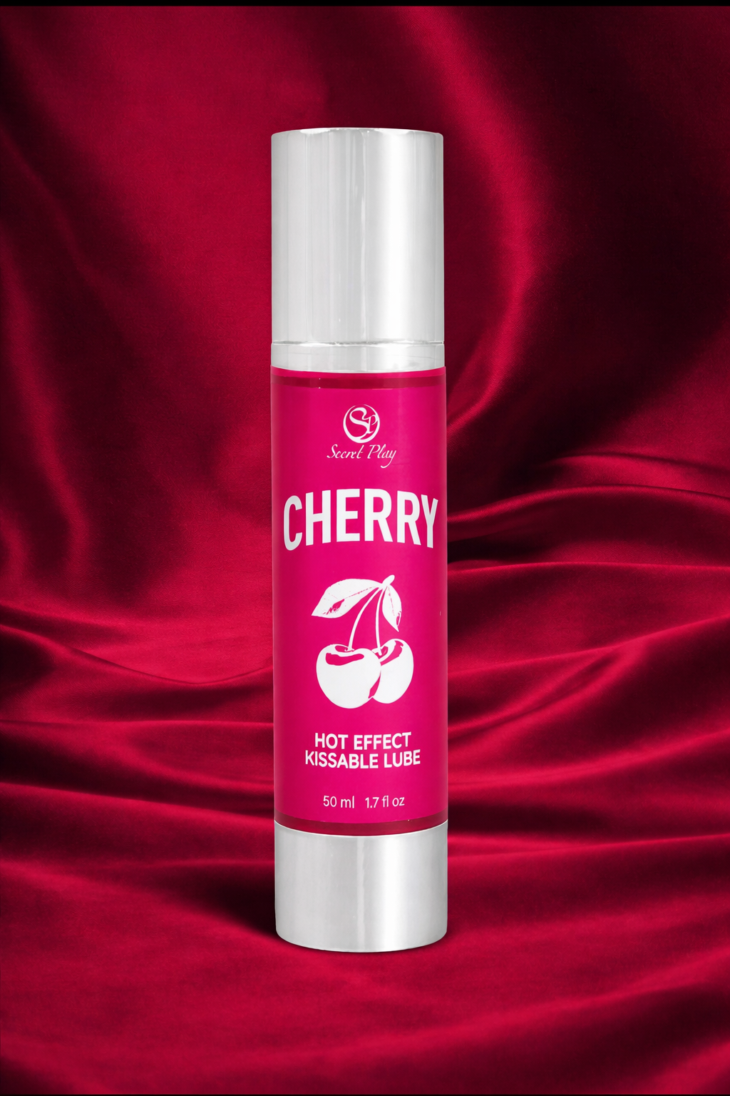 Lubrifiant chauffant cerise