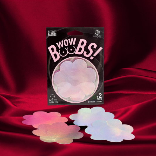 Caches-Tétons fleurs